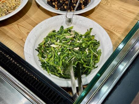 バイキング　菜の花の中華和え 菜の花,中華和え,惣菜の写真素材