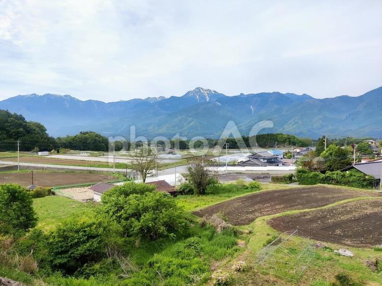 相模原の景色 秋,秋景色,秋風景の写真素材