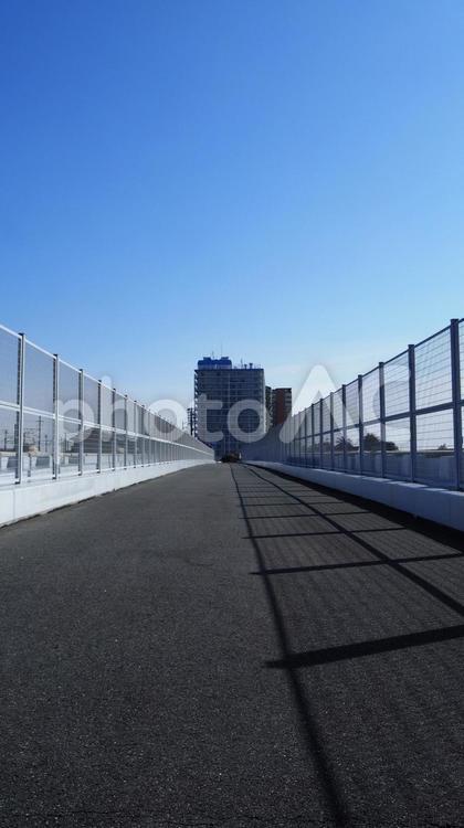 浜名湖周辺の街並み（国道301号線横） 浜松市,国道301号線,浜名湖周辺の街並みの写真素材