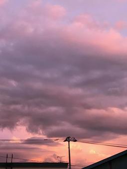 Pink gradation before sunset, JPG Pink gradation before sunset, JPG