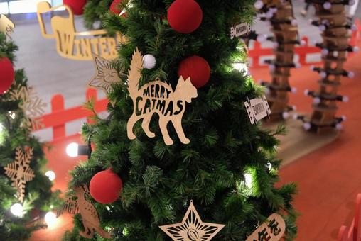 メリークリスマスな猫ちゃんオーナメント クリスマス,クリスマスツリー,オーナメントの写真素材