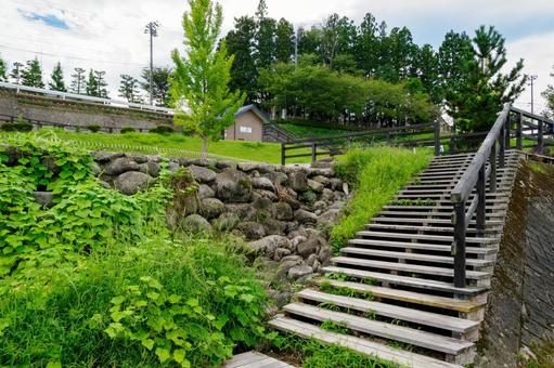 北川河川公園の風景⑺ 北川河川公園の風景⑺ 公園,北川河川公園,宮城県の写真素材