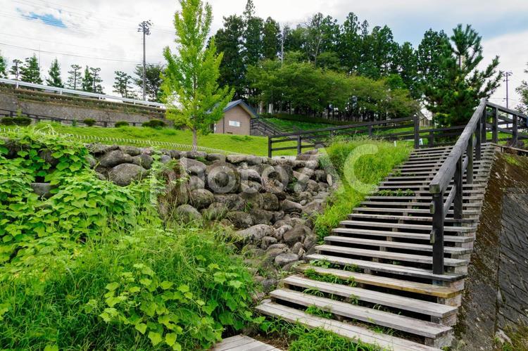 北川河川公園の風景⑺ 公園,北川河川公園,宮城県の写真素材