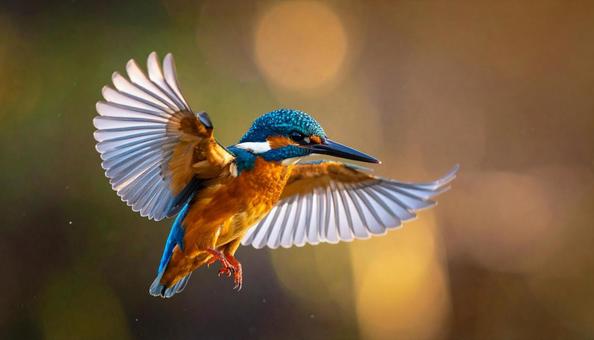 カワセミ 飛ぶB カワセミ 飛ぶBの写真