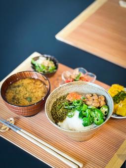 健康的な食卓 健康的な食卓の写真