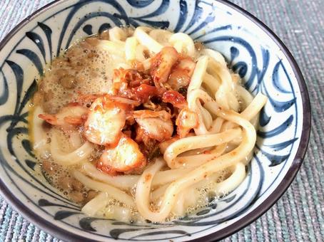 Kimchi Natto Udon Kimchi Natto Udon