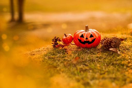 Halloween background at dusk 2, halloween, tło, jesienią, JPG