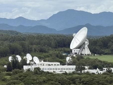 国立天文台野辺山 国立天文台野辺山 野辺山,宇宙,航空の写真素材