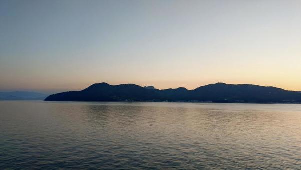 夕日 秋,自然,屋外の写真素材