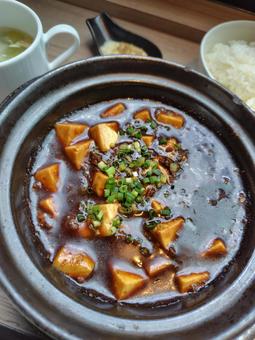 ランチの麻婆豆腐 ランチの麻婆豆腐 麻婆豆腐,中華,中華料理の写真素材