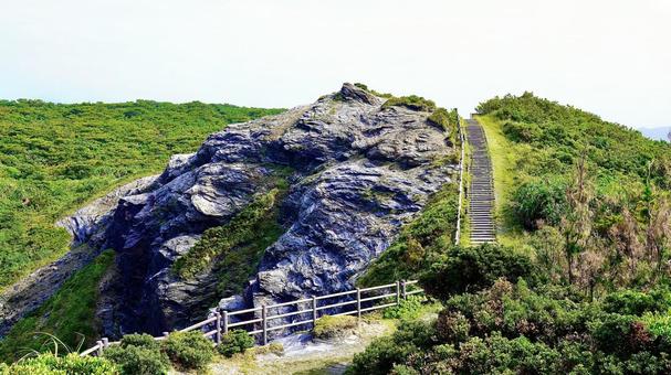 慶良間諸島座間味島のウナジノサチ展望台 慶良間諸島座間味島のウナジノサチ展望台の写真