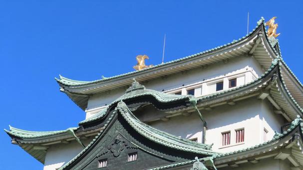 名古屋城　天守　大天守 名古屋城,尾張徳川家,御三家の写真素材