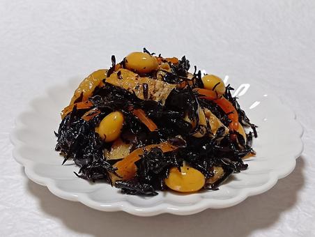 ひじき煮 ひじき煮,和食,煮物の写真素材