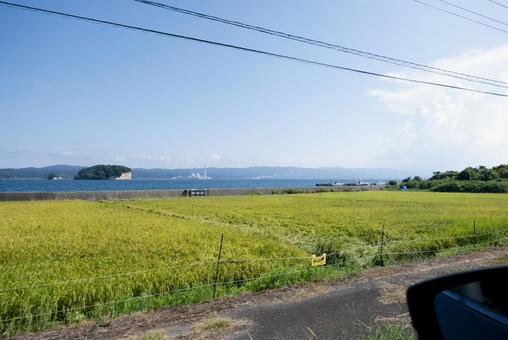 能登島の長閑な風景 能登島の長閑な風景の写真