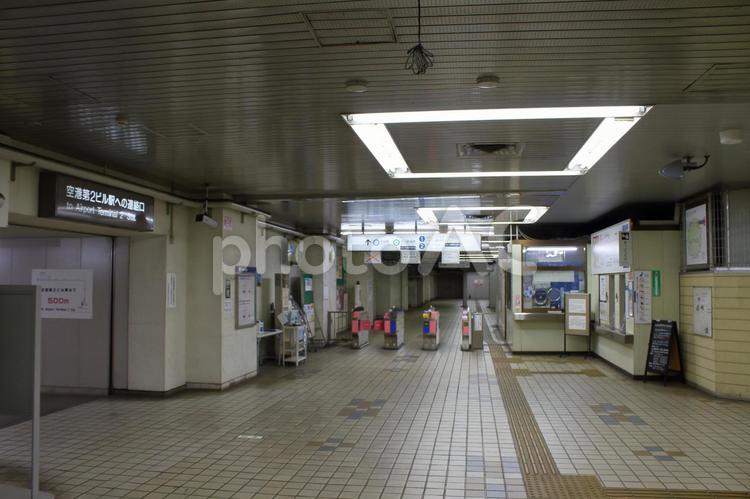 京成電鉄、東成田駅、改札口 京成電鉄,東成田線,東成田駅の写真素材