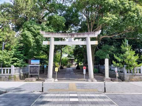 駿河国三之宮 御穗神社 駿河国三之宮 御穗神社 御穂神社,三保松原,静岡県の写真素材