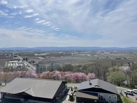 東川の空 東川の空の写真