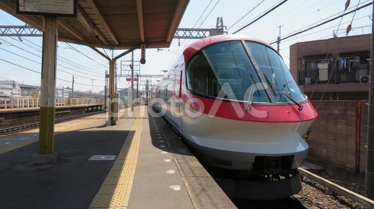 伊勢志摩ライナー　入換中　米野駅 伊勢志摩ライナー,近鉄,近畿日本鉄道の写真素材
