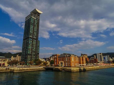 【福岡県】北九州市・門司港レトロ地区 門司,門司港,門司港レトロの写真素材