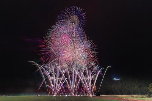 Photo, fireworks display, fireworks, star mine, 