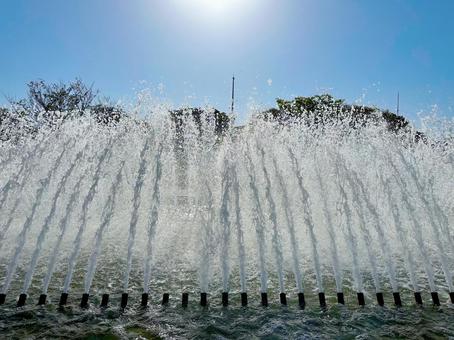 海の中道海浜公園 海の中道海浜公園 噴水,水,公園の写真素材