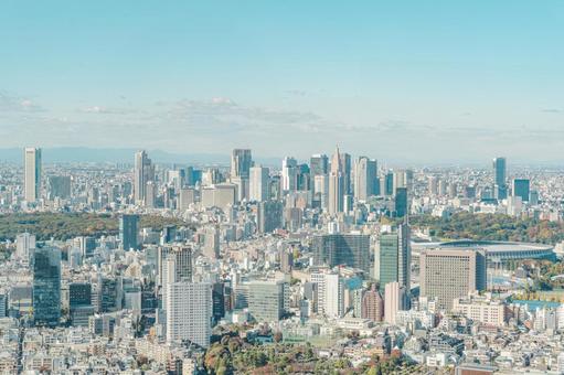 東京の街並み 東京の街並みの写真
