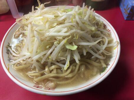 二郎系ラーメン 二郎系ラーメン,二郎系,二郎系インスパイアの写真素材