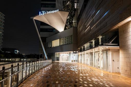 豊洲 夜景 豊洲 夜景 豊洲,東京,夜の写真素材