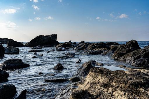 Photo, bishamon tenhama, miura, coastal, 