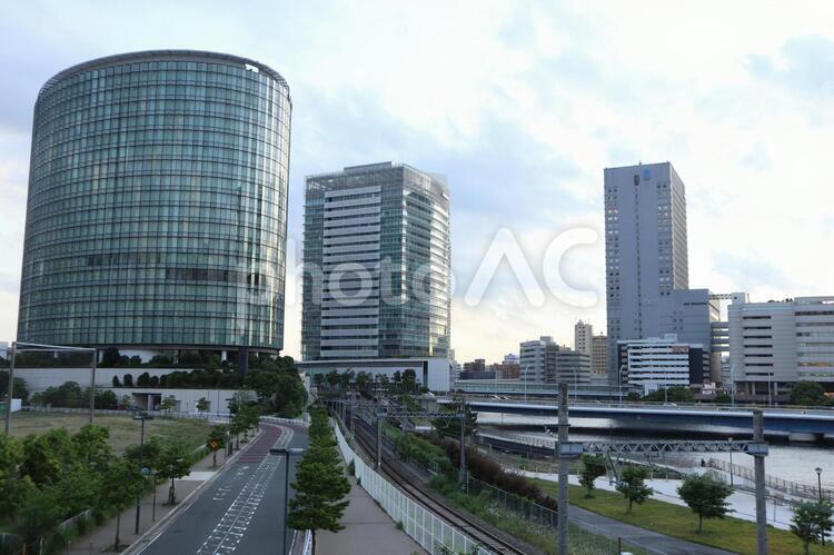 横浜みなとみらい　オフィス街 みなとみらい,横浜,オフィスの写真素材
