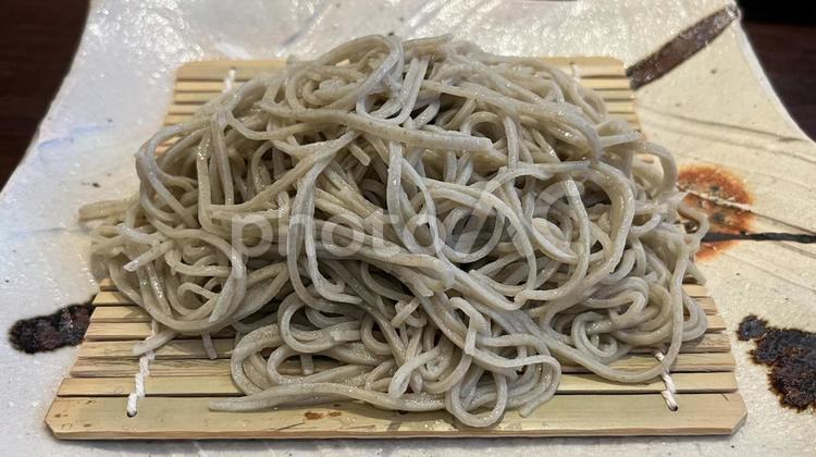 ざるそば（海苔なし） ざるそば,ざる蕎麦,蕎麦の写真素材