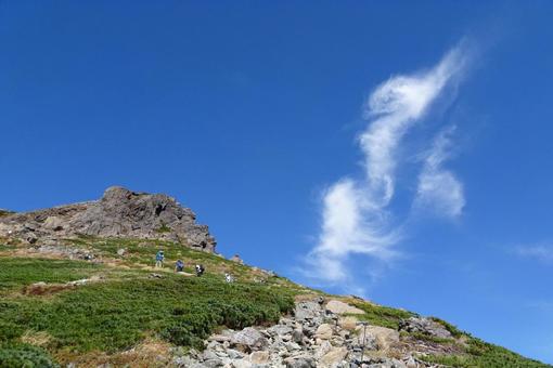 早池峰山 早池峰山 早池峰山,登山,登るの写真素材