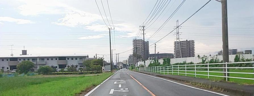 地方の道路・粕屋町 地方の道路・粕屋町の写真