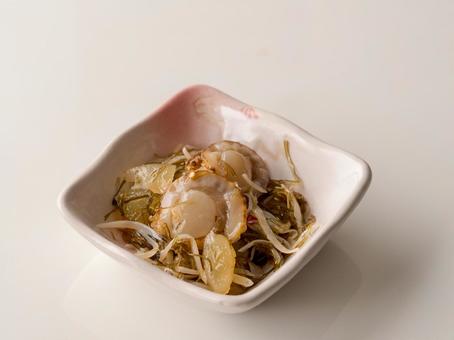 帆立松前漬け 惣菜 帆立松前漬け 惣菜 帆立松前漬け,惣菜,ホタテの写真素材