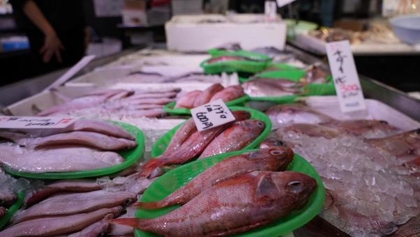 市場の魚 市場の魚 市場,魚,鮮魚の写真素材