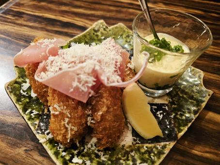 沖縄のカキフライの写真