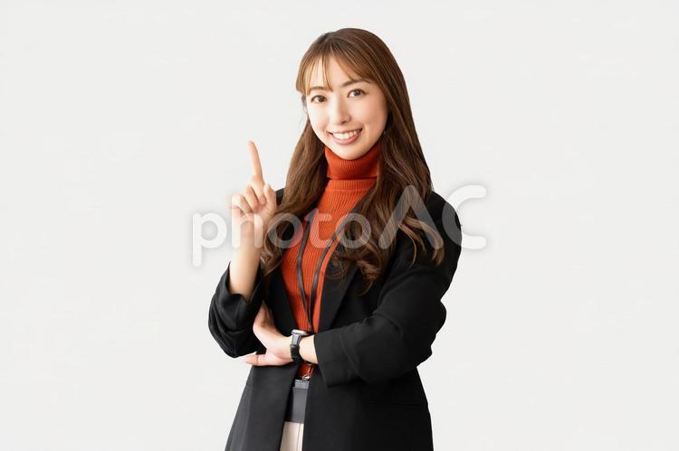 笑顔のビジネスウーマン 女性,笑顔,微笑むの写真素材