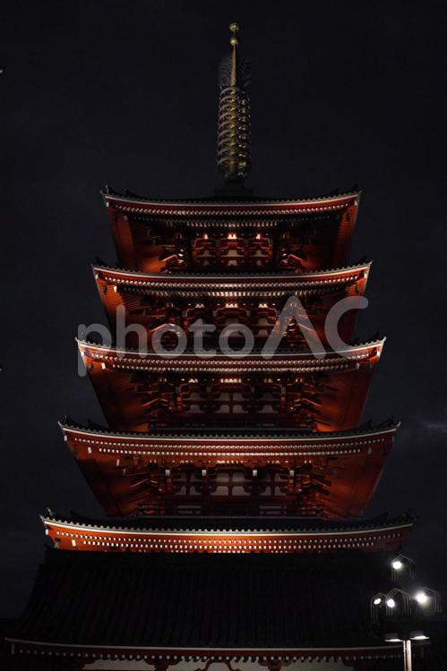 五重塔 五重塔,塔,寺の写真素材