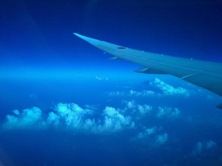 Photo, sky, cloud, airplane, 