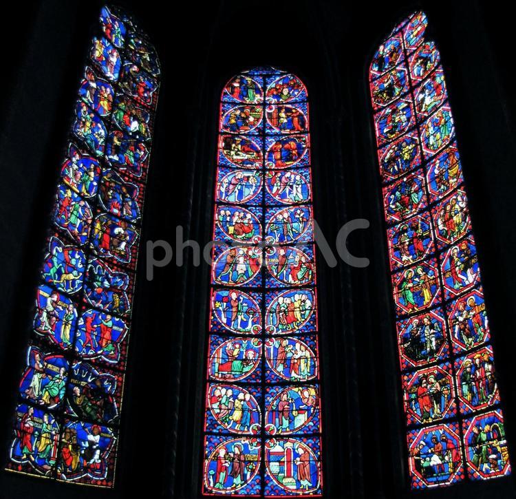 ブールジュ　サンテティエンヌ大聖堂　SG フランス,ブールジュ,サンテティエンヌ大聖堂の写真素材