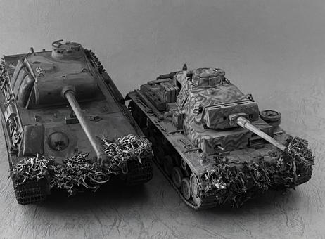 おもちゃの戦車 おもちゃの戦車 プラモデル,模型,おもちゃの写真素材