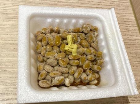 Natto, Packed Natto, Mustard, Small Grains, JPG Natto, Packed Natto, Mustard, Small Grains, JPG