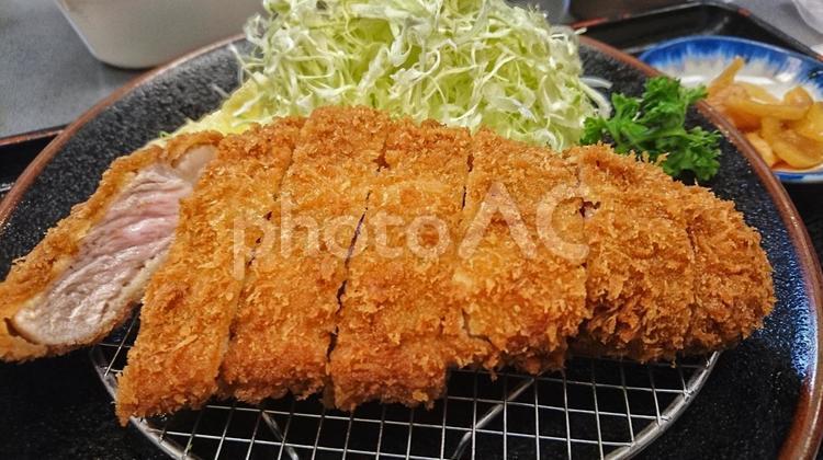 黒豚とんかつ とんかつ,黒豚,鹿児島の写真素材