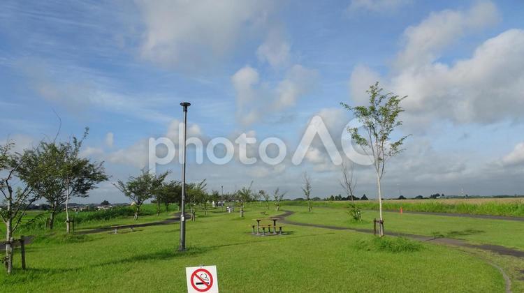 【栃木】巴波川決壊口祈念公園 風景,自然,素材の写真素材