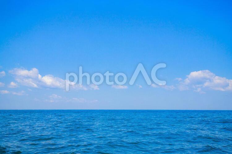 海の風景 青い海,青空,きれいの写真素材