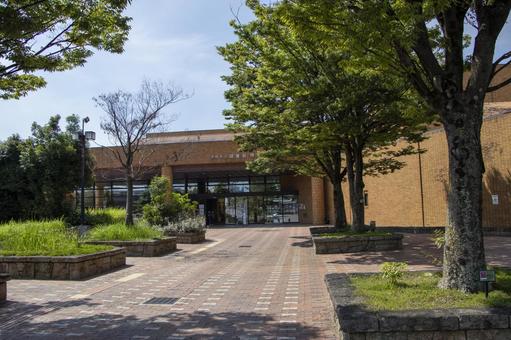 半田市立図書館 半田市立博物館 半田市立図書館 半田市立博物館 半田市立図書館,半田市立博物館,博物館の写真素材