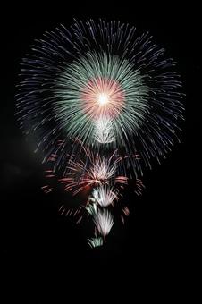 綺麗に撮れた伊勢花火_14 綺麗に撮れた伊勢花火_14の写真