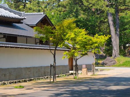 小倉城庭園 小倉城庭園 小倉城庭園,書院造,庭の写真素材
