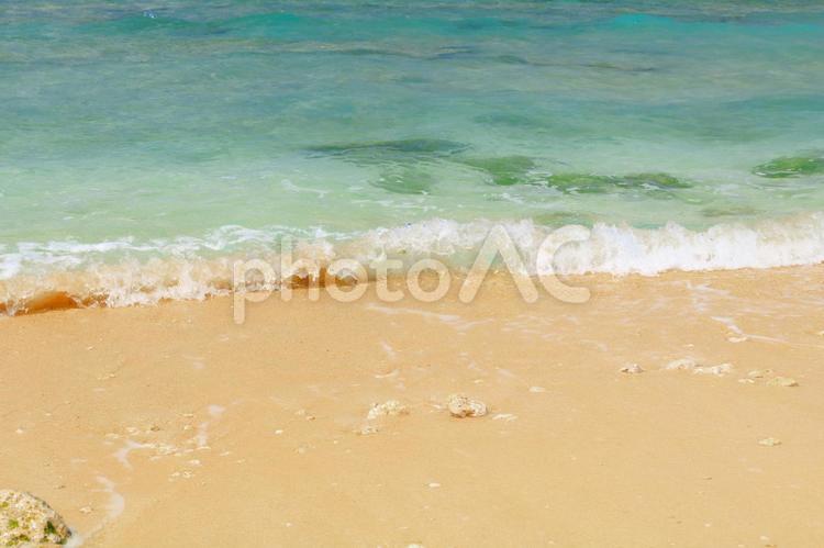 沖縄残波ビーチ周辺を散策 沖縄,海,読谷の写真素材