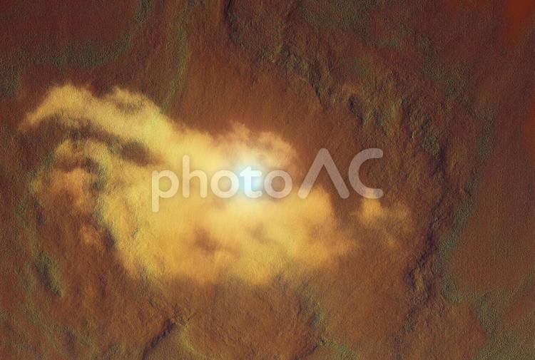 背景素材・惑星への隕石衝突後イメージ 背景素材,背景,素材の写真素材